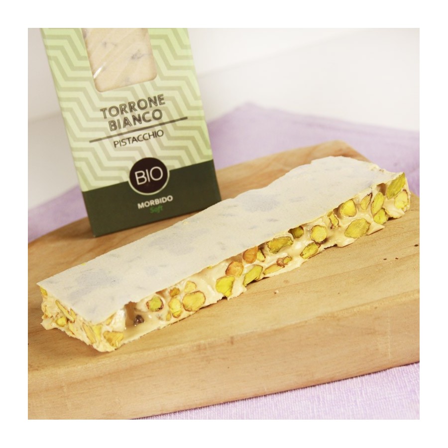 Torrone bianco di pistacchio BIO | SaporVita