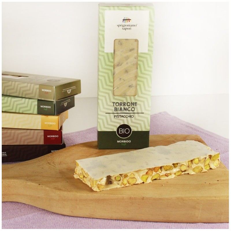 Torrone bianco di pistacchio BIO | SaporVita
